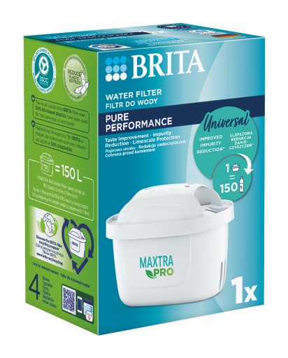 1 x x Brita Maxtra PRO Pure filtračná vložka do kanvice Brita Glass