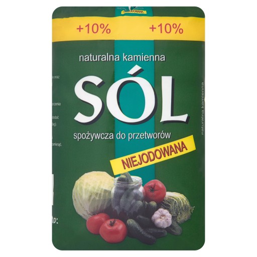 KŁODAWSKÁ SOĽ NA PRÍPRAVKY, NEJODOVANÁ, 1,1 kg
