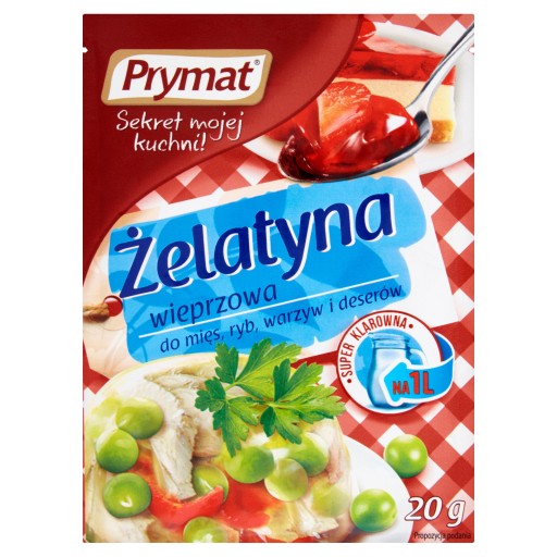Bravčová želatína 20 g - Prymat