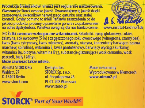 Śmiejżelki želé 100g STORCK