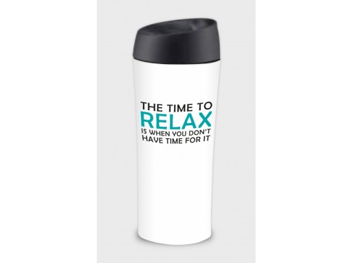 82884 Happy /Relax/ termohrnček 400 ml AMBITION