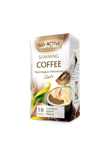 Big-Active La Karnita Slimming Coffee 2v1+ instantný kávový nápoj 120 g