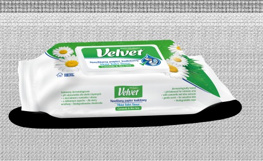 ZAMATOVÝ VLHČENÝ PAPIEROVÝ HARMANČEK A ALOE 42KS