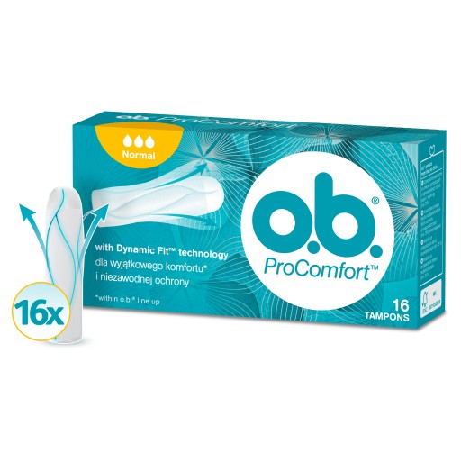 O.B. TAMPÓNY 16 PROCOMFORT NORMAL