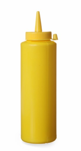 Hendi 557907 dávkovač omáčky 700ml žltý