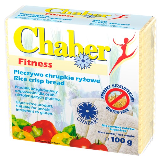Chaber Ryžový knäckebrot fitness 100 g