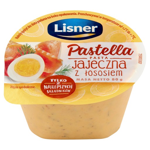 Lisner Egg pastella s lososom 80 g