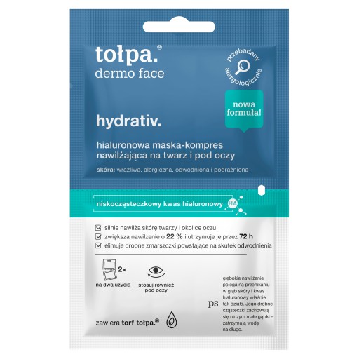 Tołpa Dermo Face Hydrativ Mask na tvár a krk