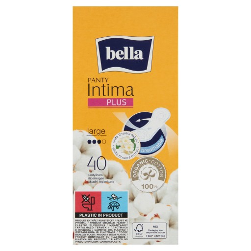 Dámske vložky Bella Panty Intima Plus Large