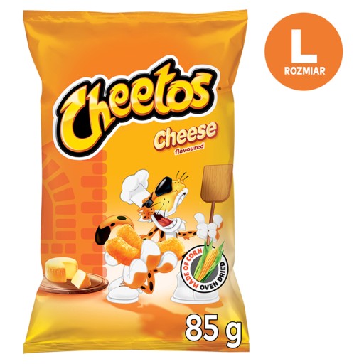 Cheetos Cheese Crisps so syrovou príchuťou 85g