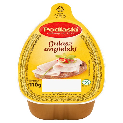 ANGLICKÝ DUŠENÝ HYDINA Z KONZERVY 110G