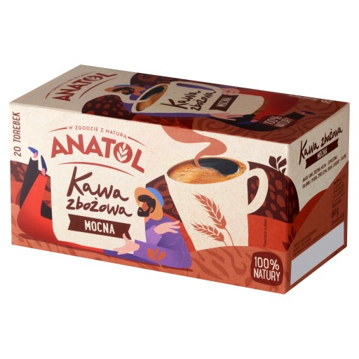 Silnozrnná káva Anatol - express 84g delecta