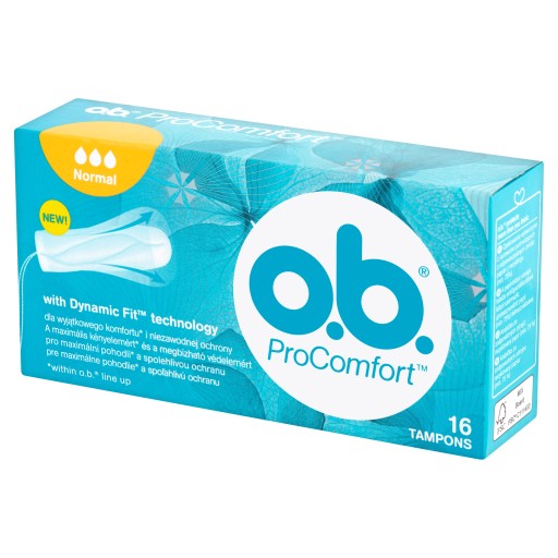 O.B. Normálne tampóny ProComfort 16 ks.