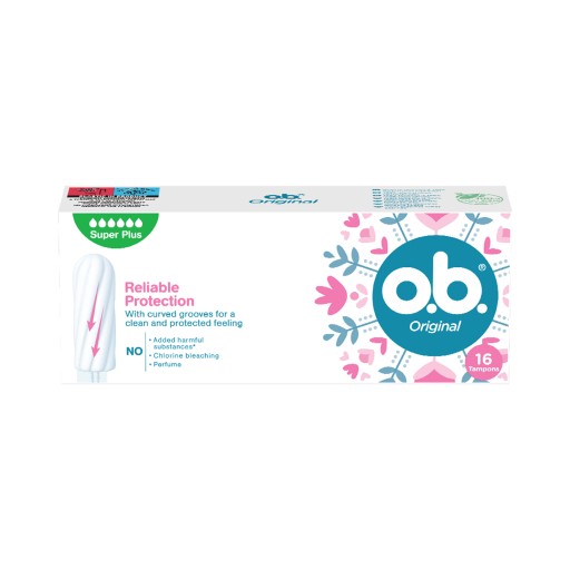 tampóny O.B Originál super plus 16 ks.