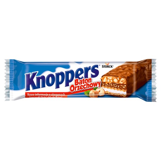 KNOPPERS NUTS TYČ STORCK nugátová oblátka 40g