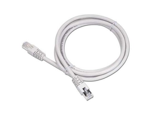 CAT5e U/UTP sieťový kábel, šedý 1 m