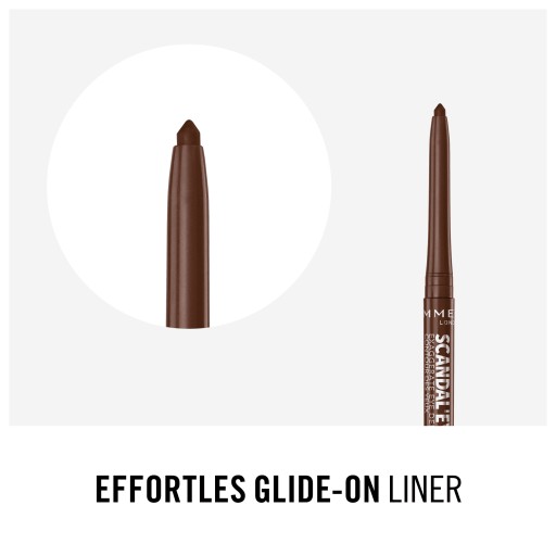 RIMMEL SCANDAL'EYES 002 ČOKOLÁDOVÁ HNEDÁ