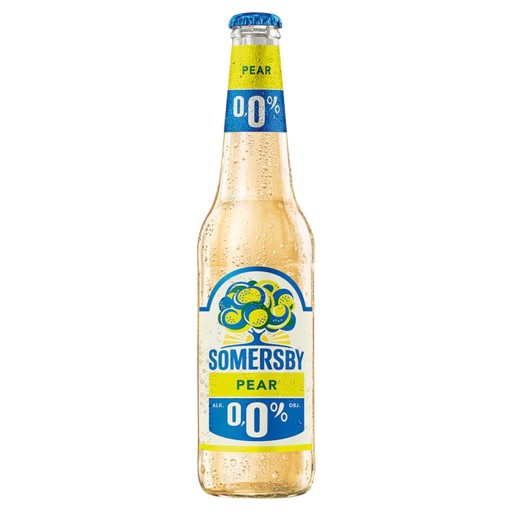 Somersby Hruška pivo 0,0% fľaša 400 ml