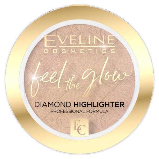 Eveline Feel The Glow Diamond Highlighter 02 Beach Glow
