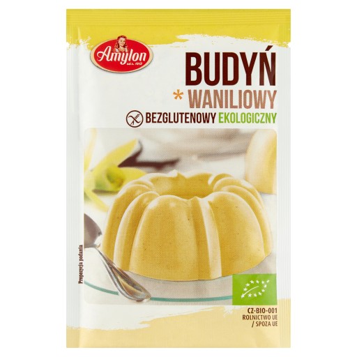 AMYLON BIO bezlepkový vanilkový puding 40g