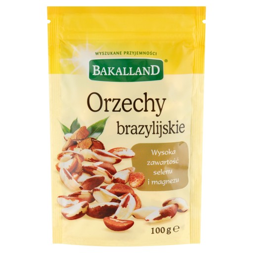 BAKALLAND Brazílske orechy lúpané celé 100g