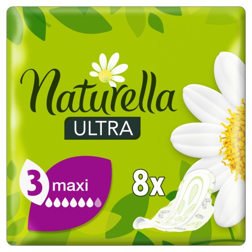 Naturella Maxi hygienické vložky s krídelkami 8 ks.