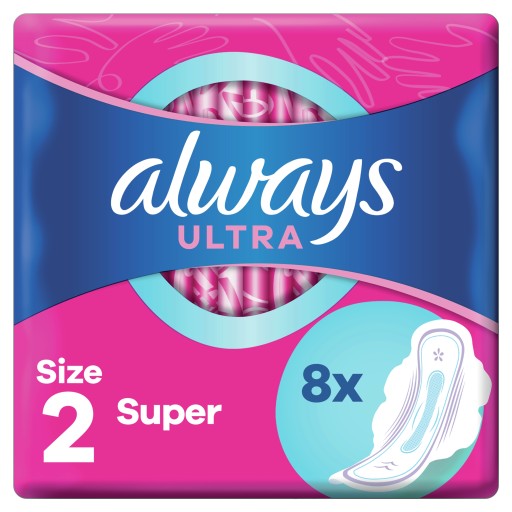 Hygienické vložky Always Ultra Super Plus 8 ks