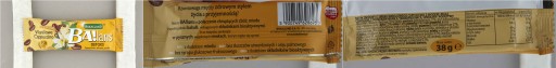 BAKALLAND BA! Vanilková cappuccino tyčinka 38 g