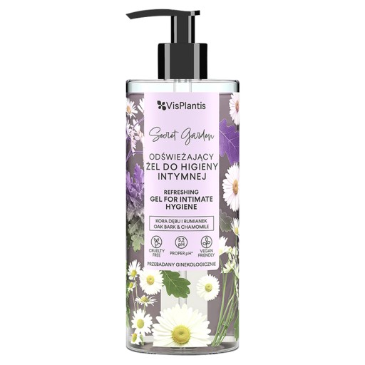 Vis Plantis Herbal Vital Care Gél na intímnu hygienu Dubová kôra + Rumia 300ml