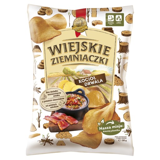 Zemiakové lupienky Kocioł Lumberjack 130g
