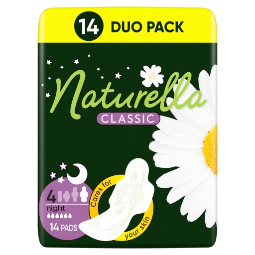 Naturella Classic Duo 14 nočných hygienických vložiek