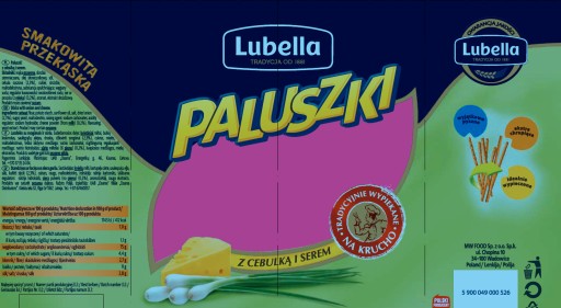 Lubella tyčinky s cibuľou a syrom 4x70g
