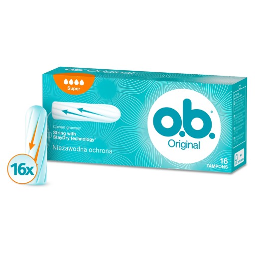 Ob ORIGINÁL Super tampóny 16 ks.