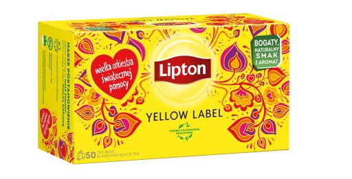 Yellow Label čaj 50 vrecúšok s vešiakom