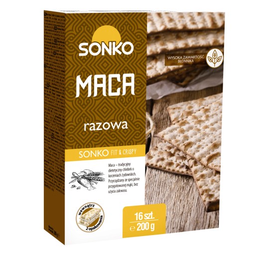 Sonko Maca celozrnná 200 g