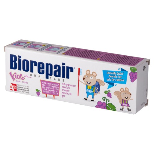 BIOREPAIR Kids 0-6 rokov, zubná pasta pre deti bez fluoridu