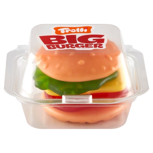 Želé fazuľky Trolli Burger s ovocnou príchuťou 50 g