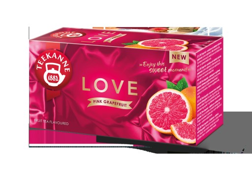 TEEKANNE LOVE RUŽOVÝ GRAPEFRUIT ovocný čaj 20T