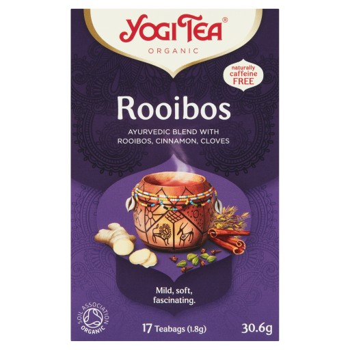 ROOIBOS ČAJ SO ŠKORICOU A KLÍČIKMI BIO (17 x 1,8 g) 30,6 g - YOGI TE