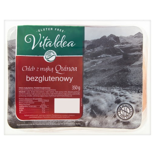 Vitaldea CHLIEB s quinoa múkou 350g. Bezlepkový