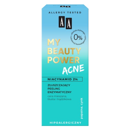 Exfoliačný enzymatický peeling NIACINAMIDE 2% AA My Beauty Power 40 ml
