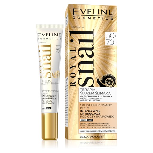 Eveline Cosmetics Royal Snail očný krém 50+70+