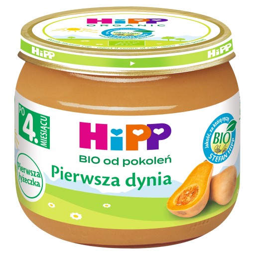 HiPP BIO Prvá tekvica po 4. mesiaci 3x80g