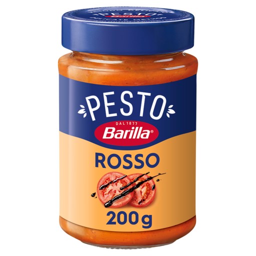 Barilla Pesto Rosso omáčka 200g TALIANSKE ČERVENÉ PESTO 200g bezlepkové