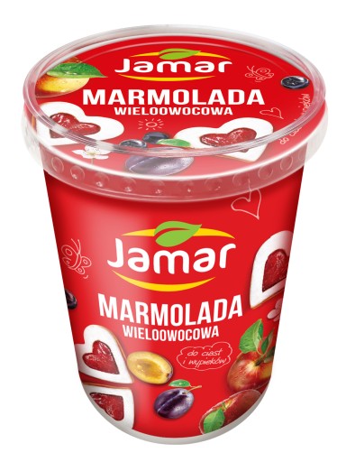 Džem.Viactvarová marmeláda. 600 g