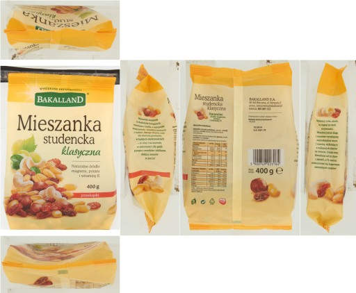 BAKALLAND ŠTUDENTSKÁ ZMES CLASSIC 400G