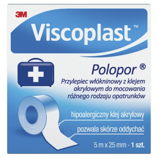 Lepiaca rolka Polopor 5x25mm Viscoplast