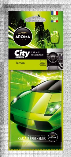VÔŇA DO AUTA AROMA CAR CITY CARD CITRÓN