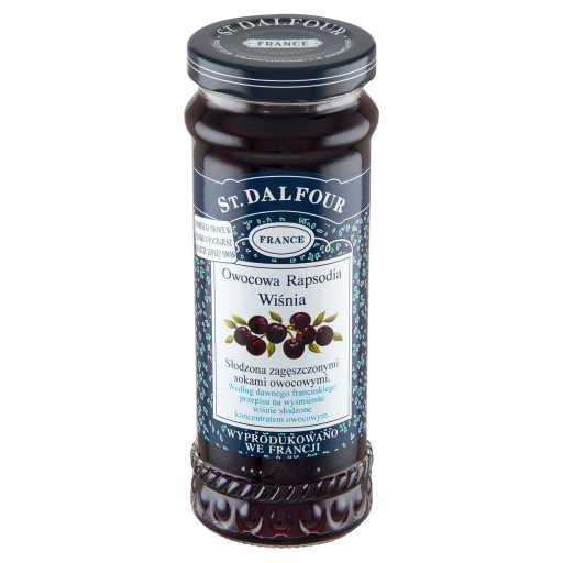 Rhapsody čerešňový ovocný džem 284 g ST. DALFOUR