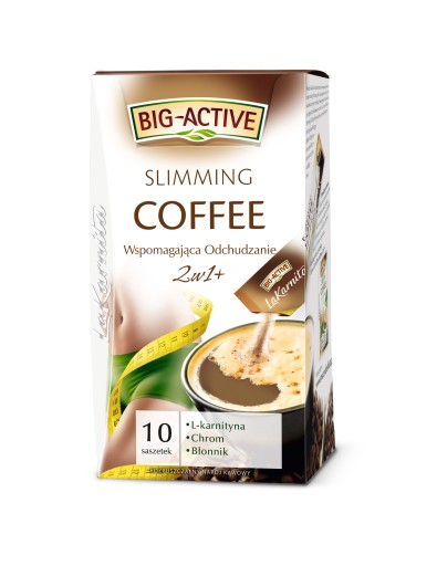 Big-Active La Karnita Slimming Coffee 2v1+ instantný kávový nápoj 120 g